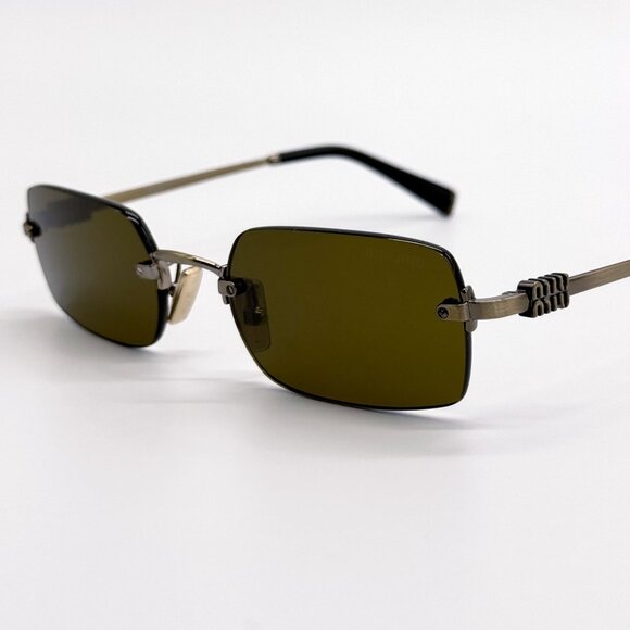 NEW MIU MIU SUNGLASSES MUB50S 26C09Z BROWN WOMEN MU B50S SMU B50 main image 4